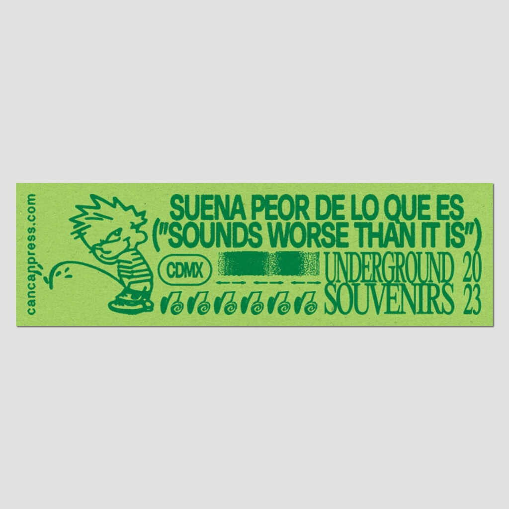 Ruidos de la ciudad Bumper Stickers